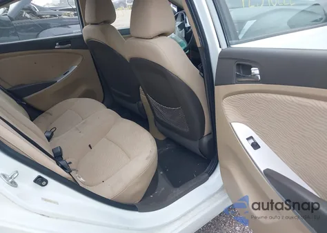 2012 Hyundai Accent Gls z USA, uszkodzony, nr VIN KMHCU4AE0CU127102